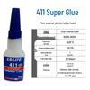 401 Super Glue Universal Adhesive for Wood, Plastic, Toys, Rubber - Instant Bond 460, 403, 406, 414, 415, 495.