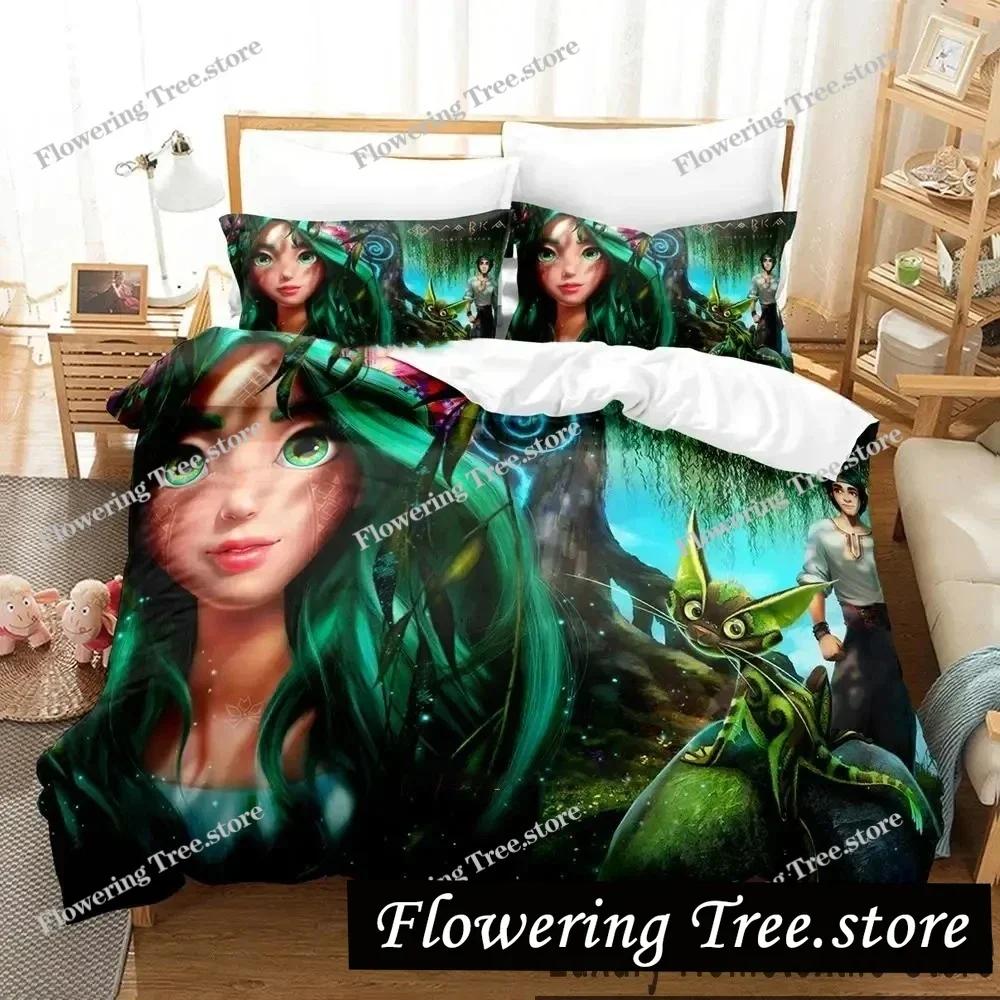 3D Druck Mavka Der Waldgesang Bettwäscheset Jungen Mädchen Einzelbett Queen King Size Bettbezug Kissenbezug Bett Jungen Erwachsene