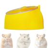 Hamster Sand Bath Bowl Bathtub Cage Accessories Detachable Toilet Container for Gerbil Hedgehog