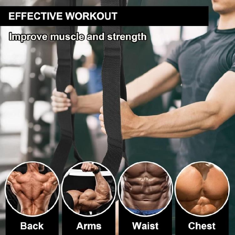 Nonslip Tricep Workout Rope Thick Padding Cable Machine Accessory For Pushdowns Rows And Arm Sculpting