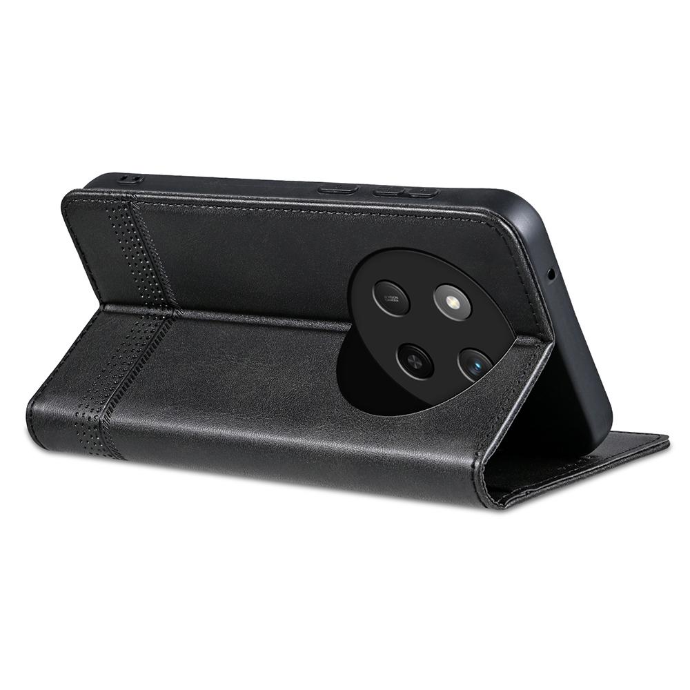 For Honor X60 Pro 5G Case Cowhide Texture PU Leather Wallet Phone Cover