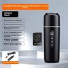 500ml Car Heating Cup 12V/24V Electric Kettle With Temperature Display Three Modes Stainless Steel Travel Heating Thermal Mug