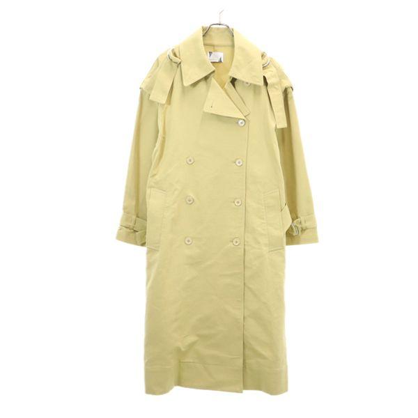 unused ROSE BUD×OKIRAKU 2WAY Long coat FREE beige Big silhouette Women Used