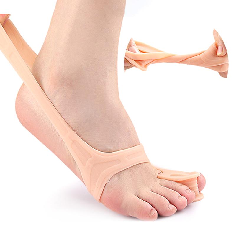 1Pc Big Toe Bunion Corrector Adjustable Orthopedic Socks Toes Separator Pain Relief Hallux Valgus Feet Protector