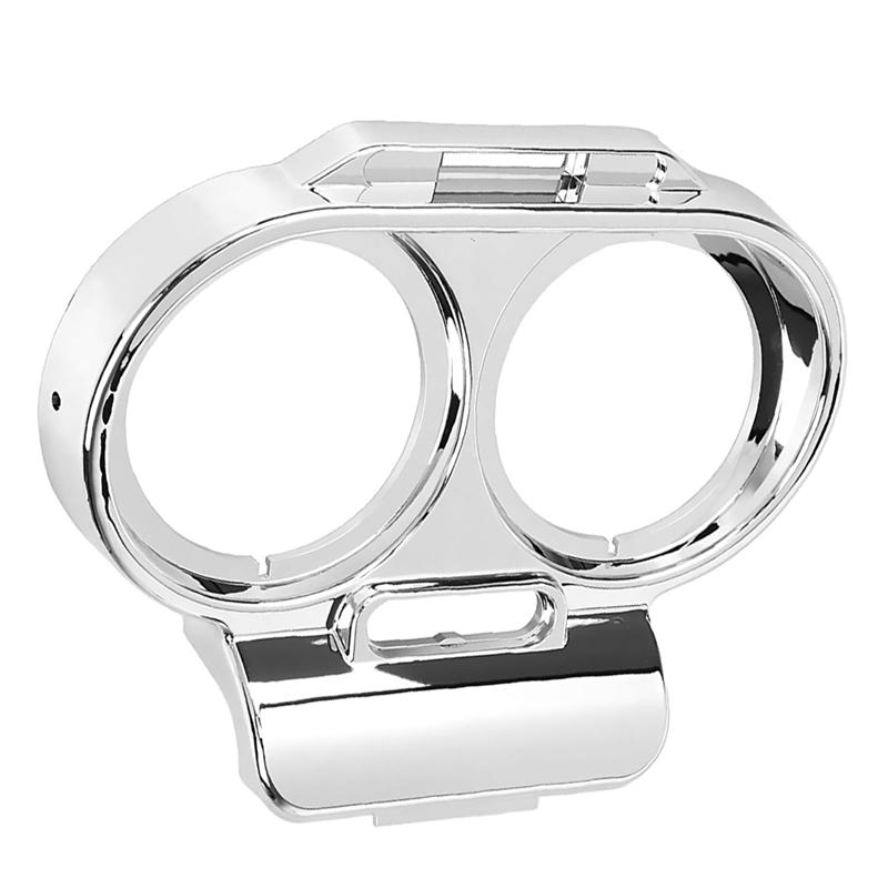 NEW-Chrome Gauge Cover Nacelle Fairing Speedometer For Road Glide FLTR 1998-2013