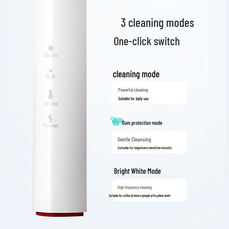 DR.BEI Y1 Sonic Electric Toothbrush CN plug (adapter included)