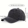 Outdoor Sports, Dining and Camping with Trendy and Fashionable Curved Brim Hat, Hip-hop Hat, Suitable for All Seasons