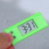 Mini Elektronické Trojúhelníkové Digitální Hodinky Zobrazení Času Dárek Pro Muže A Ženy Studentské Zkoušky Hodiny Závěsná Klíčenka