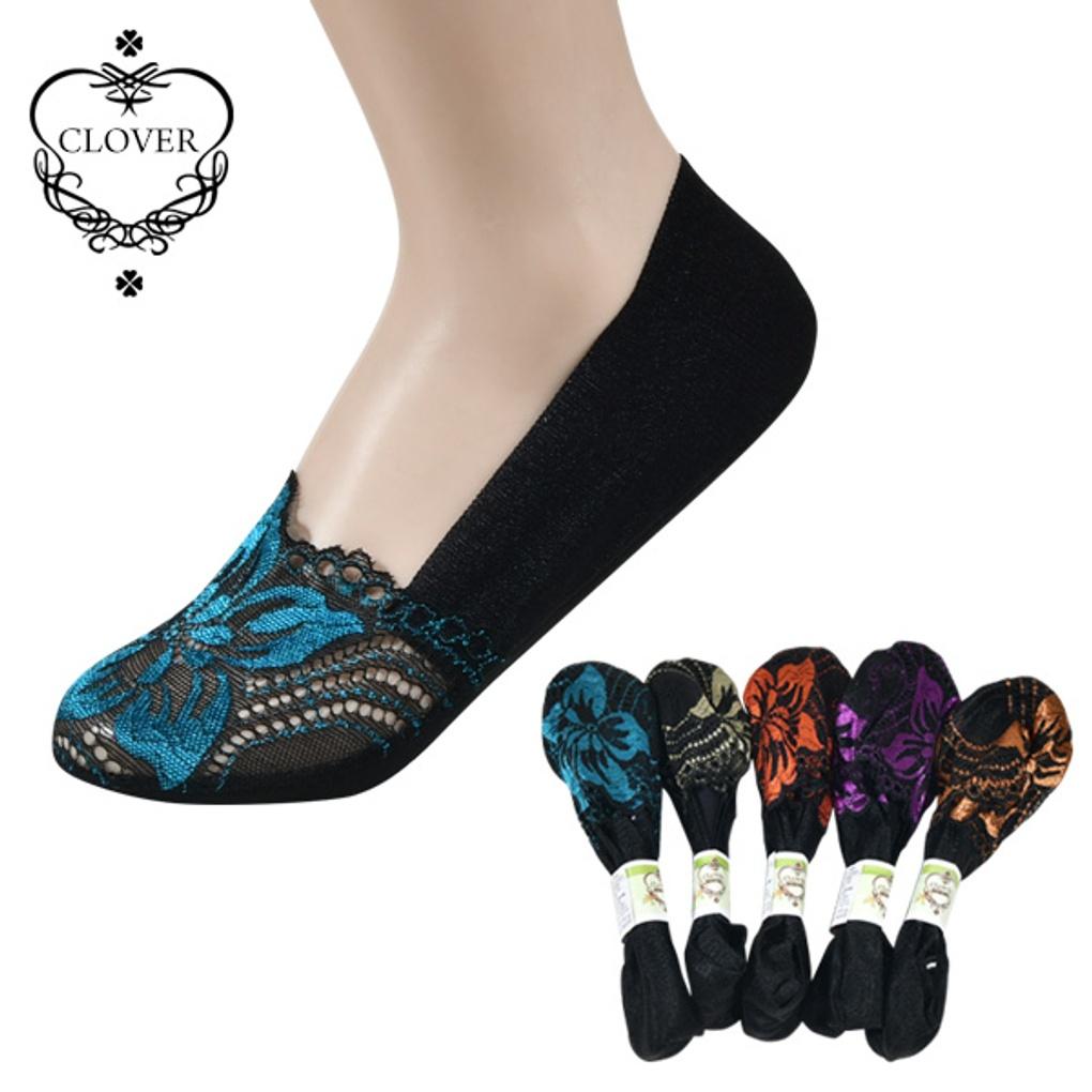 

[Croba] Женские тапочки с цветочным узором, противоскользящие 5 pairs of random delivery