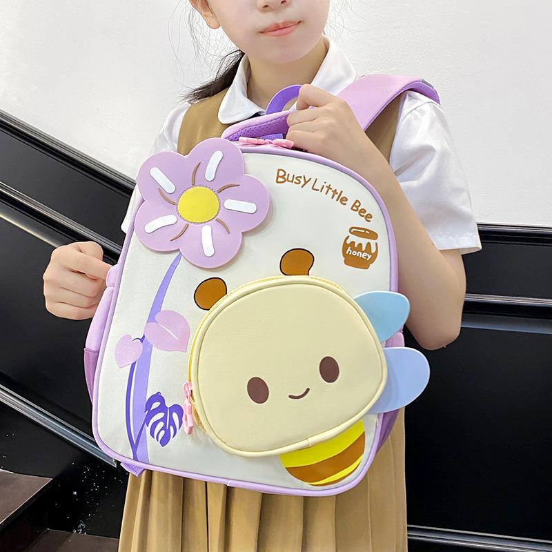 School bag new children's 3-6 years old little bee lightweight versatile children's backpack