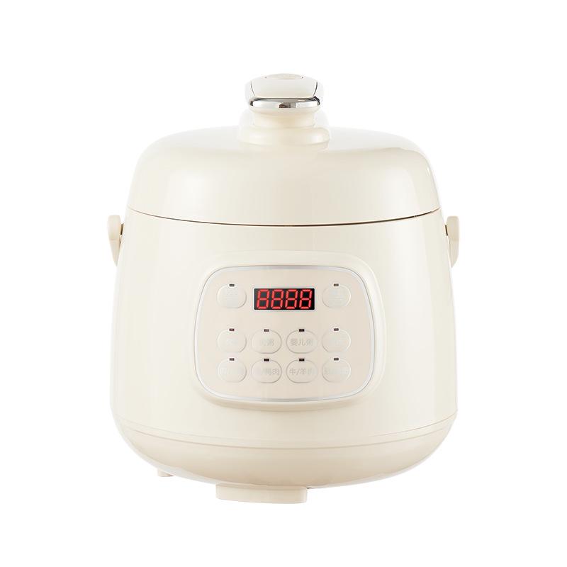 Miniaturowy szybkowar elektryczny Hemisphere 2,5 l, stal nierdzewna 304, dla 3 osób, wielofunkcyjny, kompaktowy rozmiar.