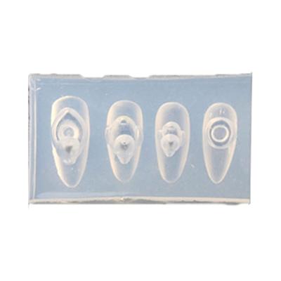 Mini Nail Art Silicone Mold Cartoon Cute Animal Duck Template Resin Molds DIY Nail Art Making Tools Easy To Clean