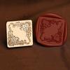 Matte Photo Frame Stamp Sealing Wax Stamp Head Fire Paint Lacquer Copper Seal Wax Stamp Heads Envelope Wedding Party Invitation