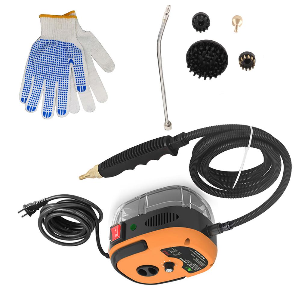 US 1500W High Pressure High Temperature Household Intelligent Steam Cleaner Air Conditioner Kitchen Car Steam Cleaner Tools