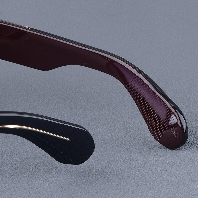 JMM INS Enzo Occhiali da sole quadrati in acetato per uomo e donna marca designer fatti a mano in Giappone Occhiali classici Vintage con astuccio