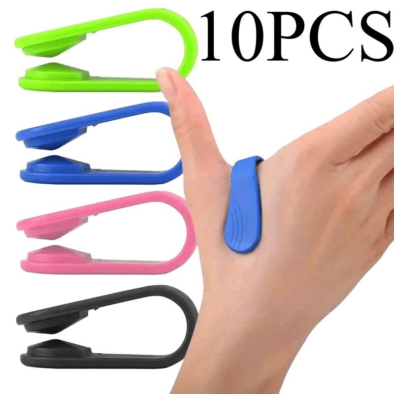 Clip Massaggiante per Agopressione, Strumento Terapeutico Multifunzionale per i Meridiani, Mini Massaggiatore, Dispositivo Portatile per il Rilassamento, Disponibile in Nero, Blu, Verde, Rosa