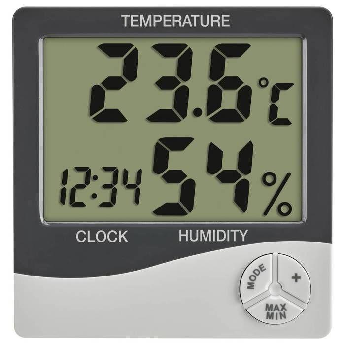 Thermo-hygromètre - TFA DOSTMANN - 30.5058.02 - Blanc - Numérique - Connecté