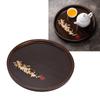 Bamboos Snack Tray Smooth  Surface Serving Plate Tea Coaster Tray  Fruit Dessert Display