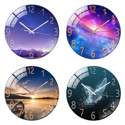 Quartz Wall Clock Pendulum Living Room Children Room Decoration