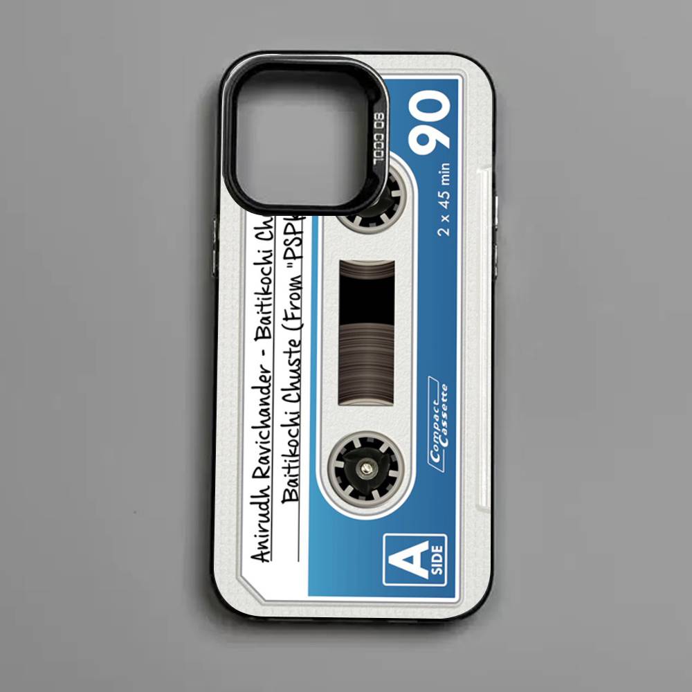 Vintage Cassette Tape Retro Style Phone Case For IPhone 17 Air 16 e 15 14 13 12 11 Pro Max Plus Mini SE 2020 2022 Anti Fall