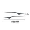 For Honda Civic Coupe 2013-2015 Carbon Fiber Above Speedometer Panel Cover Trim
