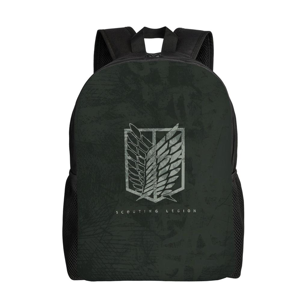 Wings of Freedom Shingeki No Kyojin  Anime Backpack Fashion High School Work Daypack Attacks on Titans Laptop Shoulder Bag Gift