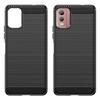 Brushed Soft TPU Phone Case for Nokia C32,Carbon Fiber Texture Smartphone Cover