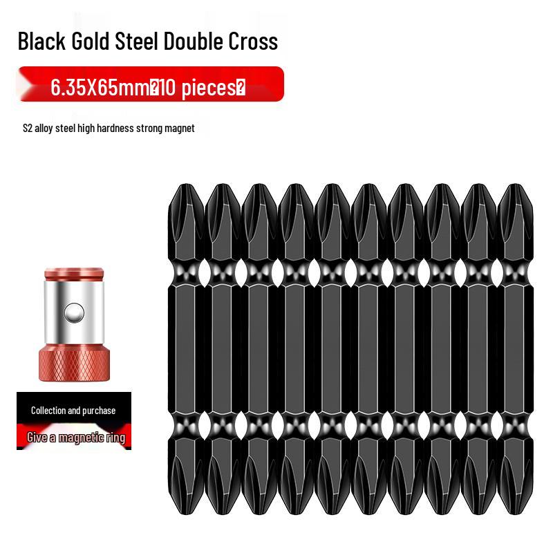 Magnetic Phillips & Slotted Electric Drill Bit Set