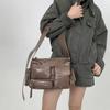 Ladies Personality Millennial Babes Street Bike Bag Multi-Pocket Vintage Shoulder Crossbody