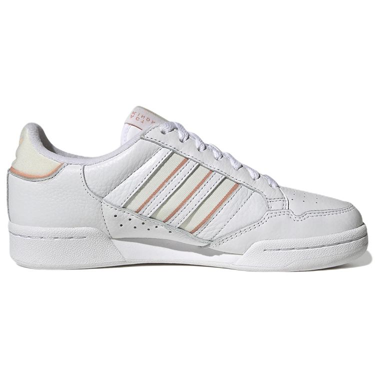 Adidas Originals Continental 80 Low Top Sneakers Women Sneakers White Orange GX4432