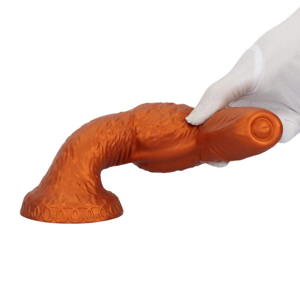 Extra Large Alien Foreskin Silicone Dildo & Anal Plug Masturbator