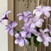 White Fake Daylily Branches Real Touch Simulation Decorative Bouquet  Living Room Ornaments