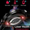 Max Pro Smart Watch Men Laser Treatment ECG Body Temperature Measurement Heart Rate Blood Pressure Oxygen Smartwatch
