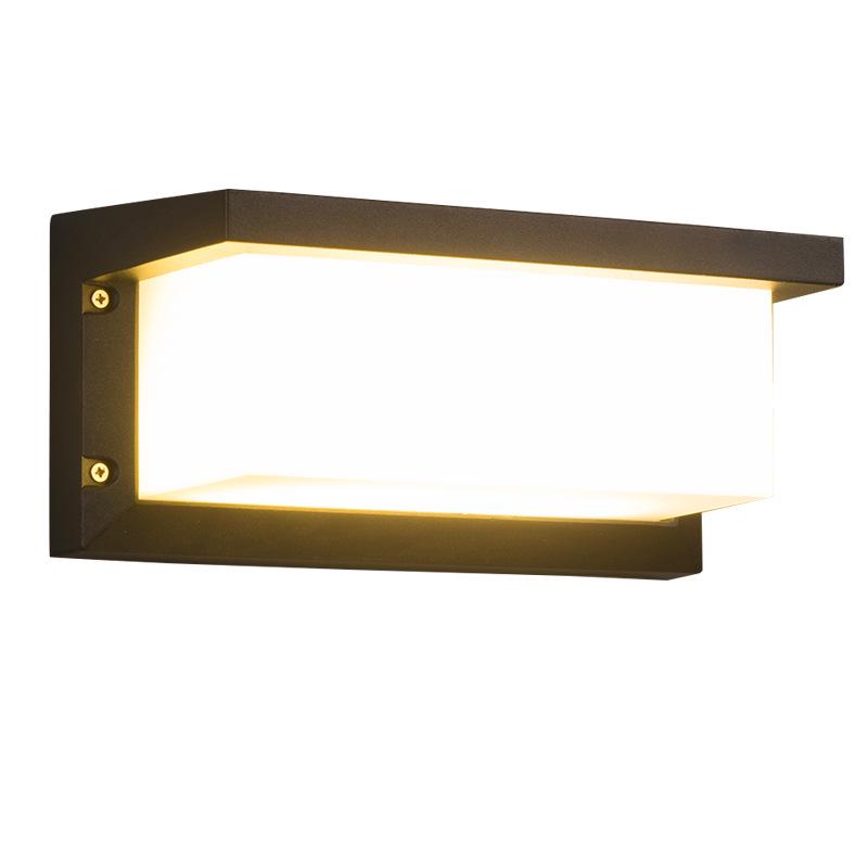 Nordic Creative Waterproof LED Outdoor Wall Lamp for Courtyard, Corridor, Hallway, Balcony