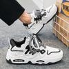 Men's Shoes Spring New Breathable Little White Shoes Men's Trend Versatile Platform Sports Shoes Casual Running Dad Shoes Men
