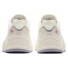 Anta Seaweed Shock Absorbing Wear Resistant Lightweight Increased Height Low Top Sneakers Women Sneakers White Purple 922428011-2