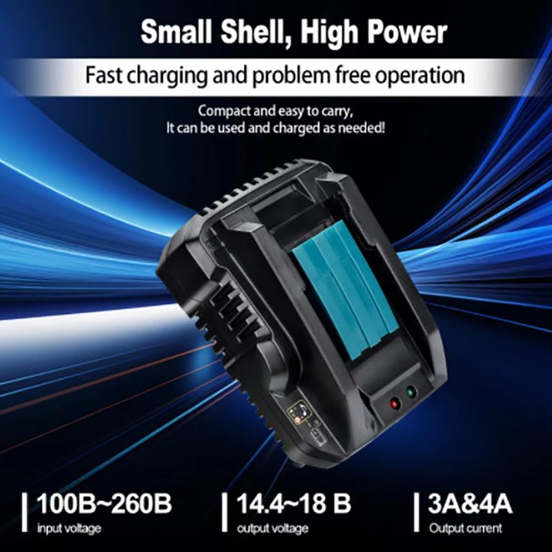 DC18RC Li-ion Battery 3A Charger For 14.4V-18V BL1860B BL1850B BL1840 BL1830 BL1820 BL1415 BL1440 Power Tool Charger