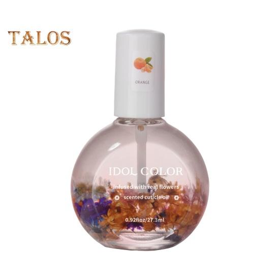 Nail Oil with Dried Flower Extracts Nourishing Moisturizing Treatment for Stronger Nails Floral Fragrance Gel Polish Nail Care Oil for Manicure