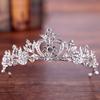 Wedding Bridal Princess Austrian Crystal Prom Hair Tiara Crown Veil Headband 1 pc