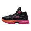 Li Ning Youth Mid-Top Basketball Shoes Kids Sneakers Black YKBQ054-1