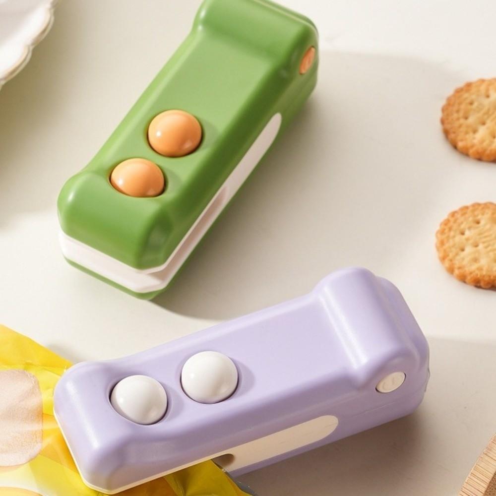 Rechargeable Magnetic Sealing Machine Hand Press Food Sealer Clip Bag  Sealing Clip  Food Storage