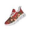 Christmas element blade bottom breathable sneakers men's outdoor Christmas day running shoes men's