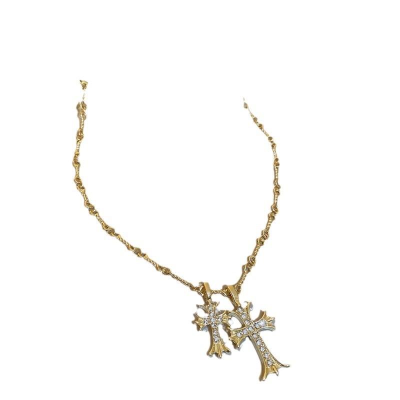 Elegant Long Cross Necklace For Women Made Of High Quality Alloy With Fashionable Designs For Summer 2024