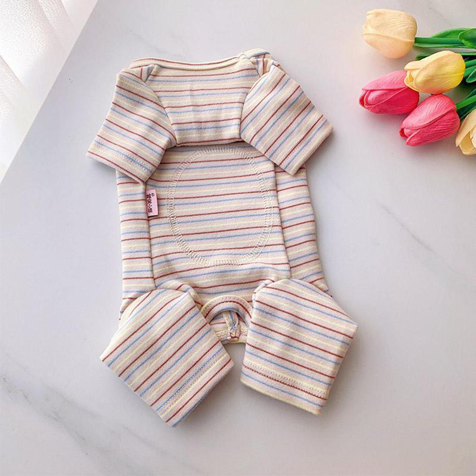 Doggy Fashion Pajamas Pet Pajamas L бежевый