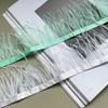 Wholesale Multicolor Ostrich Feather Trims Feather Ribbon Fringe Fuzzy Edges Tassel Sewing Crafts Costumes Suppies Party Decor