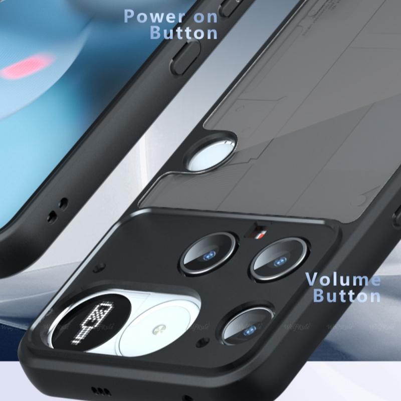 For Nothing Phone 3 Case Cover Nothing Phone 3 Capas Shockproof Bumper Back Matte Frosted Translucence Fundas Nothing Phone 3