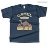 Unisexs Cotton Camel Legends Graphic T Shirt Street Casual Style Tee for Unisex and Women
