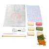 Latch Hook Kit DIY Coaster Soft Touch Lightweight Portable Crocheting Latch Hook Kit