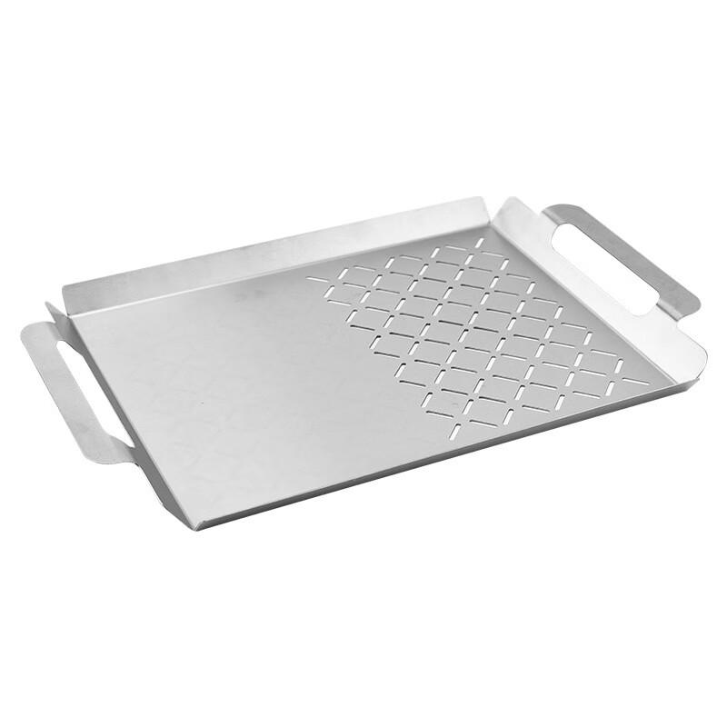 ZISIZ Portable Outdoor BBQ Grill Pan