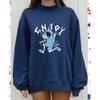 Autumn Women's Trendy Casual Loose Hoodie - Comfortable, Fashionable, Mid-High Neck, Long Sleeve